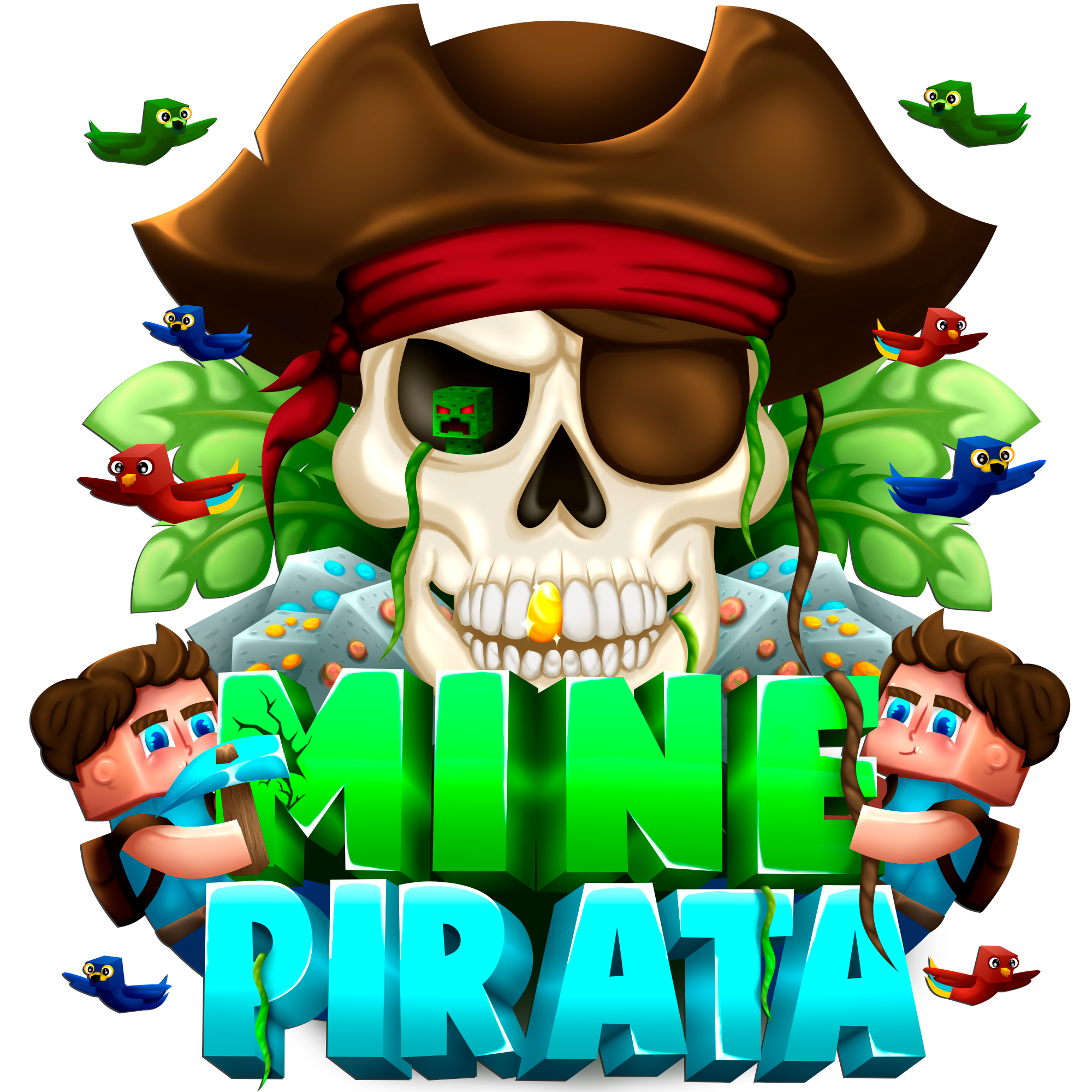 MinePirata - Logo